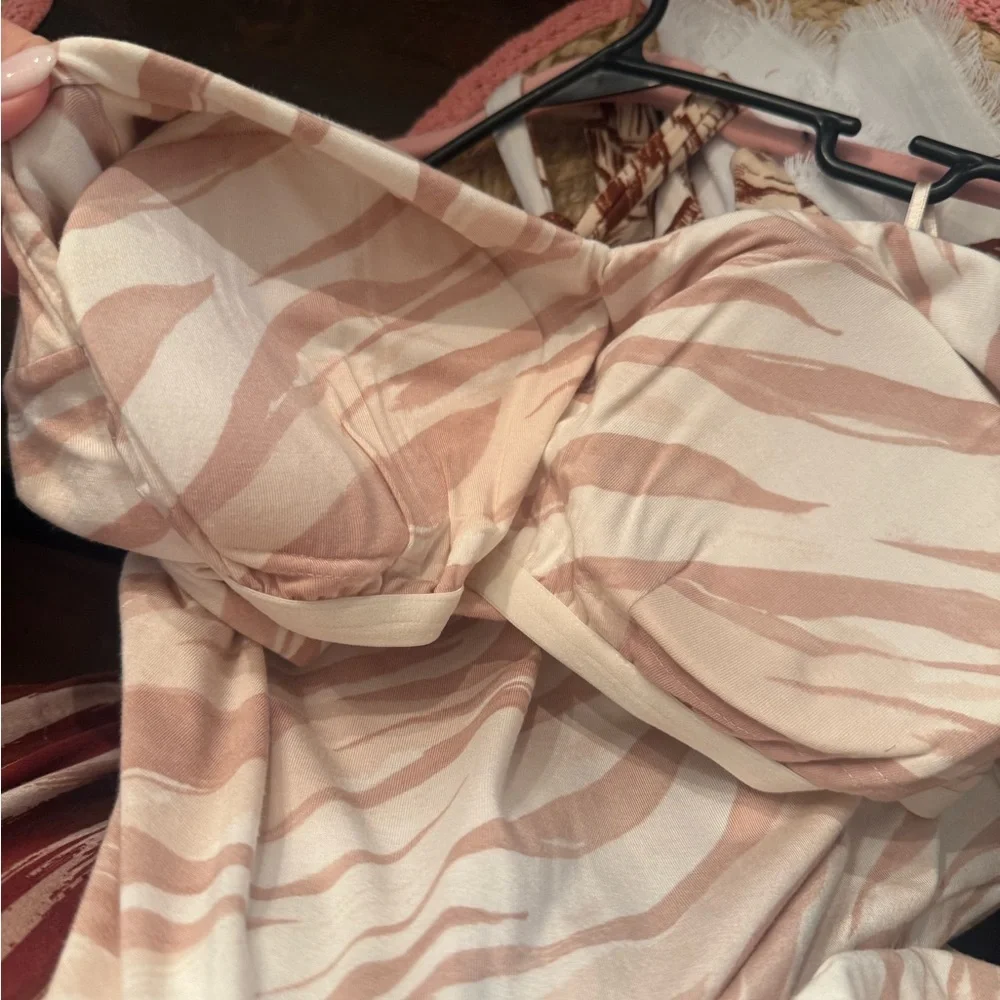 Soma Blush Zebra Print Maxi Dress - Picture 6 of 8